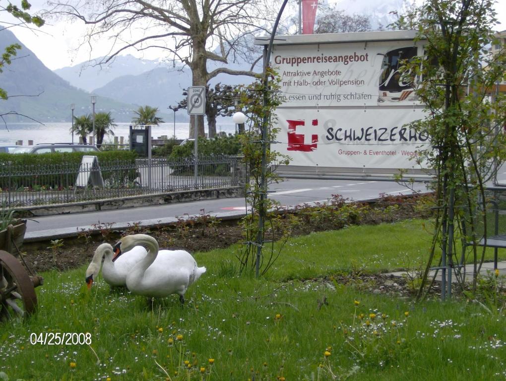Hotel Schweizerhof Вегис Екстериор снимка