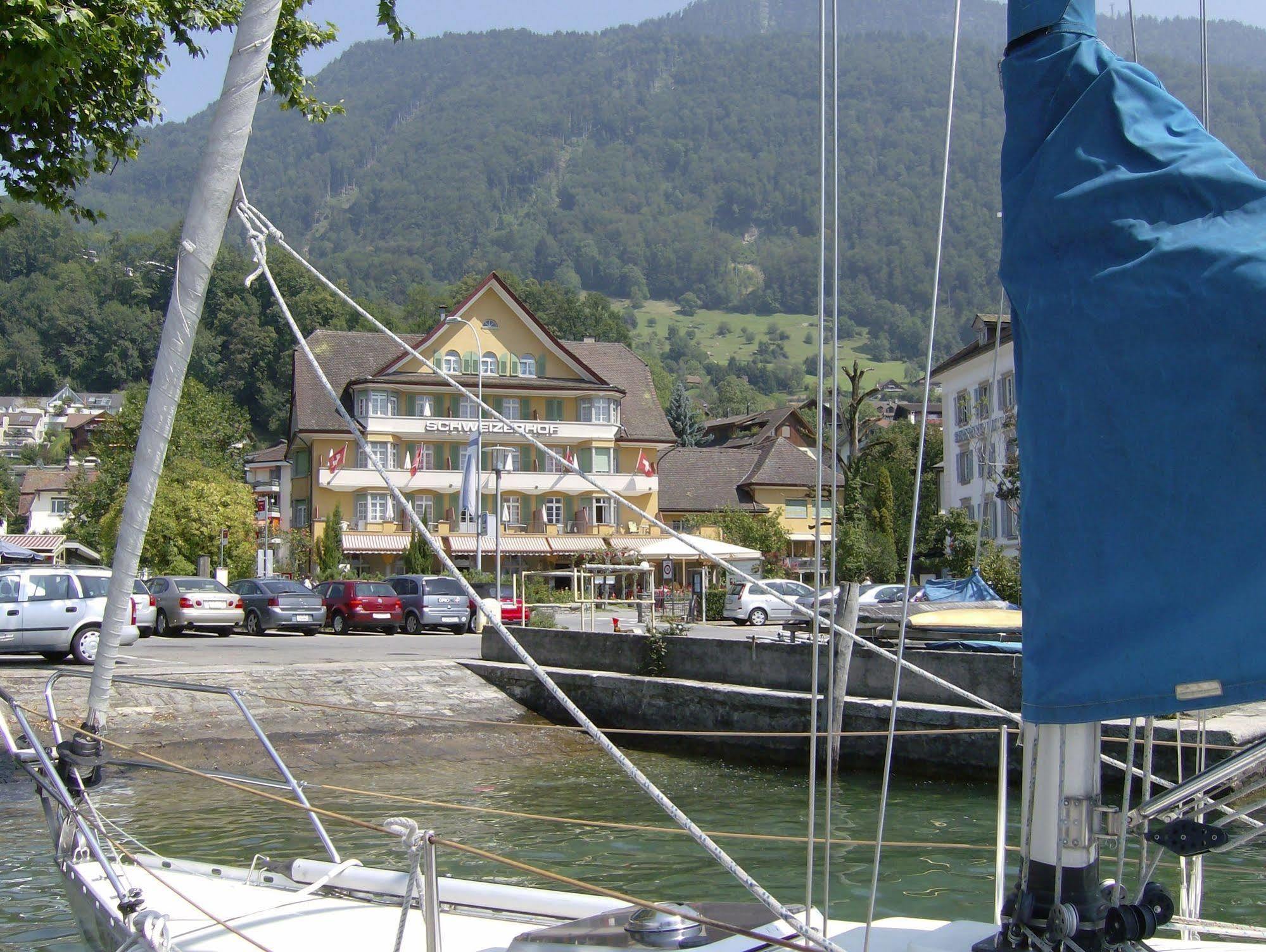 Hotel Schweizerhof Вегис Екстериор снимка